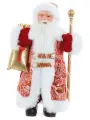 Сувенир Milend Дед Мороз в красной шубе винтаж 30 см Т-5511