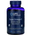 Life Extension Super Omega-3, Омега-3 жирные кислоты с экстрактами оливы и кунжута, 120 гелевых капсул