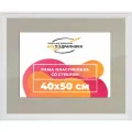 Рамка 40x50 фоторамка, для постера и фото, со стеклом и задником
