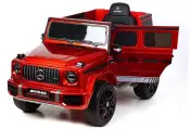 Детский электромобиль Mercedes-Benz G63 4WD (K999KK) вишневый глянец с дистанционным управлением, полноприводный