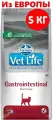 Сухой корм Farmina Vet Life GastroIntestinal Cat, для кошек при нарушениях пищеварения, 5кг