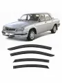 Дефлекторы неломающиеся 4 шт. для а/м GAZ Volga 3110 седан, Voron Glass DEF00279