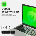 Антивирус Dr.Web Security Space, лицензия на 1 год на 1 устройство, право на использование