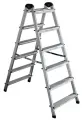 Стремянка Perilla алюминевая двухсторонняя 6-и ступенчатая (111406)
