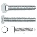 Болт М6х120 мм шестигр, цинк, кл. пр. 8.8, DIN 933 (5 кг) STARFIX (SM-70687-5)