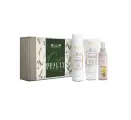 Набор OLLIN PROFESSIONAL BEAUTY SECRET, шампунь, кондиционер, фруктовая сыворотка, 250 мл + 200 мл + 120 мл