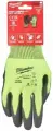 Перчатки Milwaukee Hi-Vis Cut Level 5/E, размер XXL/11 4932479935