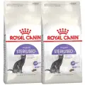 Сухой корм для стерилизованных кошек Royal Canin Sterilised 37, профилактика избыточного веса, 2 шт. х 4 кг