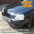 Бампер передний в цвет кузова для Лада Приора 1 2170 (2007-2013) 637 - Черный шоколад - Черный
