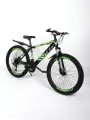 Велосипед горный RAYERIC 26 2025 17 рост 145-185 см, черно-зеленый
