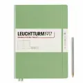 Записная книжка Leuchtturm Master Slim А4+ нелинованная пастельный зелёный 123 стр.