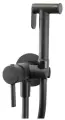 Гигиенический душ со смесителем Webert Sax Evolution SE870303560, черный
