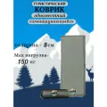 Коврик туристический, толщина 8см, самонадувающийся, одноместный. Темно-зеленый