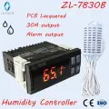 ZL-7830B, 30A реле, 100-240Vac, цифровой, регулятор влажности, гигростат, инкубатор влажность, инкубатор контроллер, lilytech, With ZL-SHr05B