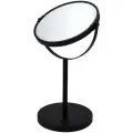 Зеркало косметическое настольное RIDDER О3107010 Pocahontas 1х/5х-увеличение чёрный