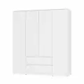 Симпл ШК-13 шкаф 4-х створчатый, белый