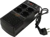 Exegate EP285937RUS Стабилизатор Power AD5000-600 (600VA/300W, диапазон 150.280В, 4 евророзетки)