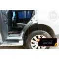 Защита задней арки со скотчем 3М Mitsubishi Pajero IV, 2006-2011 гг