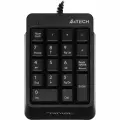 Клавиатура числовой блок A4Tech Fstyler FK13P черный USB slim
