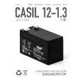 Свинцово-кислотный аккумулятор CASIL CA1213 (12 В, 1.3 Ач) для системы охранно-пожарных сигнализаций