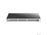 D-Link DGS-3000-52L/B1A управляемый L2 коммутатор с 48 портами 10/100/1000Base-T и 4 портами 1000Base-X SFP