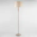 Торшер с абажуром Евросвет London 01081/1 белый с золотом