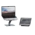 Подставка для ноутбука/планшета Recci Multi-Angle Computer Stand, Алюминий, Складная, Цвет Серый, RHO-M17