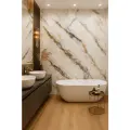 Гибкий мрамор; Стеновая панель, полотно 2800х1200мм: влагостойкий с глянцевым покрытием.