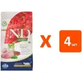 FARMINA CAT N&D GRAIN FREE QUINOA DIGESTION LAMB беззерновой для взрослых кошек при аллергии с ягненком и киноа (1,5 кг х 4 шт)
