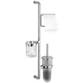 Комбинированная настенная стойка для туалета, хром, WasserKRAFT K-1438