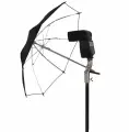 Фотозонт белый 50 см с держателем вспышки 10711-1152