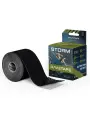 Кинезиотейп RaveTape STORM, 5 см х 5 м, черный