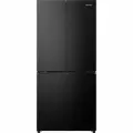 Холодильник Side by Side Hisense RQ5P470SAF1, общий объем 530 л, независимая зона свежести, ECO режим, управление по Wi-Fi, инверторный компрессор