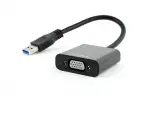 Видеоадаптер (конвертер) Cablexpert USB 3.0 --> VGA AB-U3M-VGAF-01, черный
