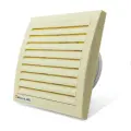 Вытяжной вентилятор MMotors MM 100 квадратный, кремовый 16 Вт