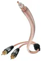 Кабель Inakustik Star Audio Cable, Y-Sub, RCA  2RCA, 3 m, 0030823