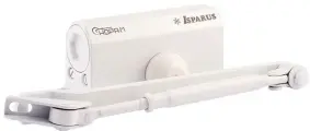 Доводчик дверной Нора-М Isparus 410 15-60кг белый (17196)