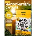Соевый наполнитель Cature для кошачьего туалета комкующийся, 36л