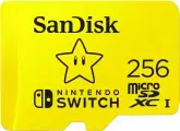 Карта памяти SanDisk microSDXC UHS-I card for Nintendo Switch 256GB. Цвет: желтый