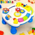 ZABIAKA Детский столик-подвеска «Солнышко», световые и звуковые эффекты, работает от батареек