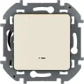 Выключатель одноклавишный с подсветкой/индикацией INSPIRIA 10 AX 250 В~ слоновая кость | код 673611 | Legrand (6шт. в упак.)