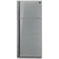 Sharp SJXP59PGSL Холодильник SJ-XP59PGSL серебристый двухкамерный 430/148 л морозилка сверху
