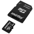 Карта памяти SmartBuy microSDHC 32 ГБ Class 10, V30, A2, UHS-I U3, R/W 90/55 МБ/с, адаптер на SD,  RU, 1 шт., разноцветный