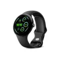 Смарт-часы Google Pixel Watch 3, 45mm, Wi-Fi, Matte Black With Obsidian Band