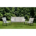 Набор террасной мебели Глория-2 с1195/119п / Обеденный стол / диван / 2 кресла