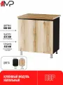 Кухонный модуль ЛДСП напольный плейона П8Р дуб делано/венге без столешницы
