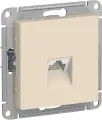 1 шт. Systeme Electric AtlasDesign Бежевый Розетка компьютерная RJ45, кат. 6A, механизм, ATN000286