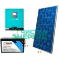 Солнечная электростанция 10,5 кВт*ч в сутки ECO литий