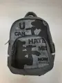 Рюкзак серый ХИП-ХОП. силуэты. HATE ME+пенал 12-002-180/05-1