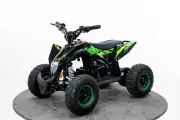 MOTAX Квадроцикл электрический Gekkon 1300W, черный/зеленый